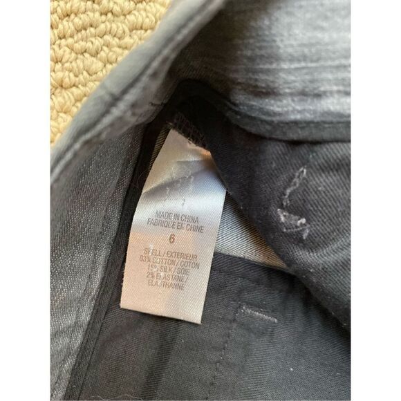 THEORY "Marcus D" Tailored Charcoal Pants Career Bootcut Low Rise Workwear size - Picture 5 of 7